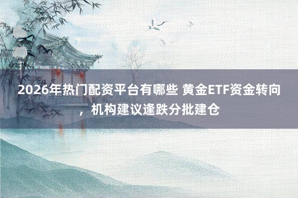 2026年热门配资平台有哪些 黄金ETF资金转向，机构建议逢跌分批建仓